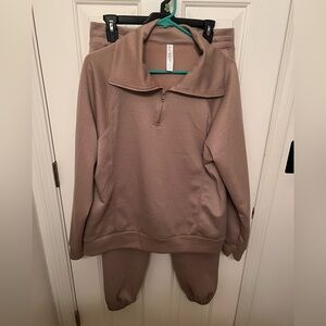 Women's Taupe Tracksuit